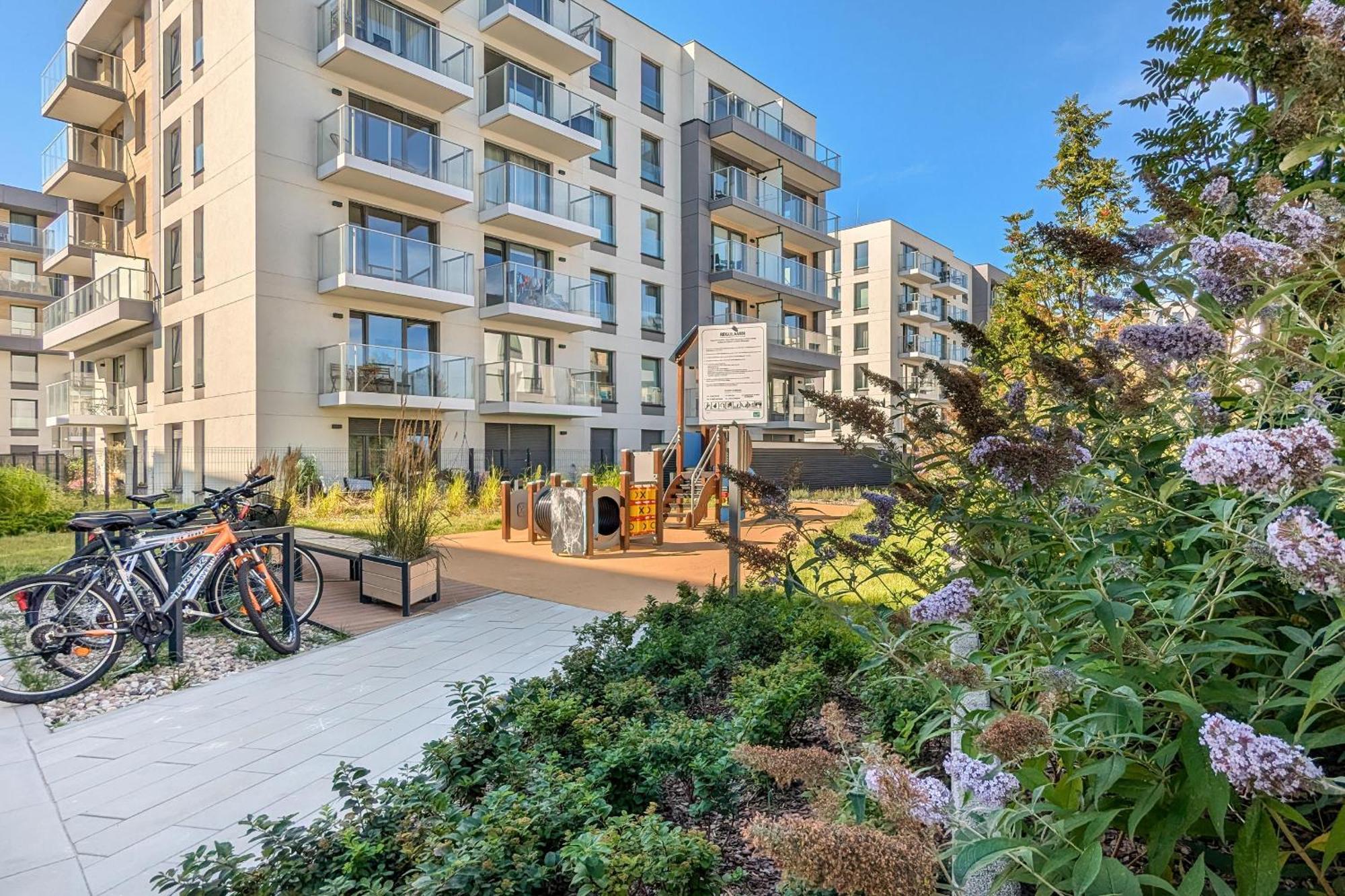 Stylowy Apartament W Gdansku Parking & Ekspres Do Kawy By Noclegi Renters Bagian luar foto