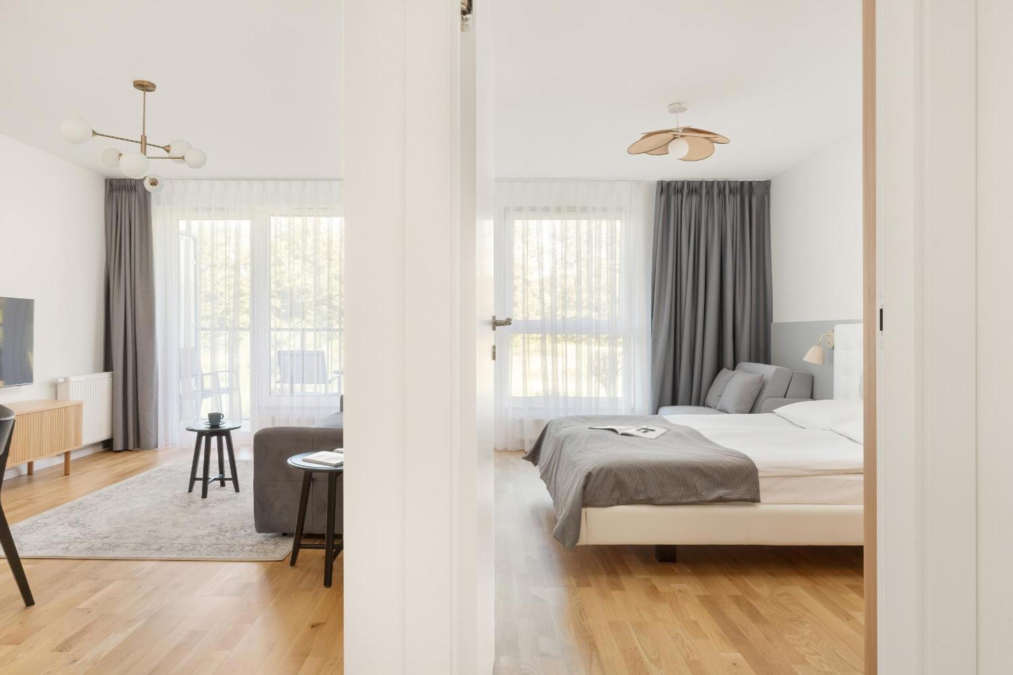 Stylowy Apartament W Gdansku Parking & Ekspres Do Kawy By Noclegi Renters Bagian luar foto