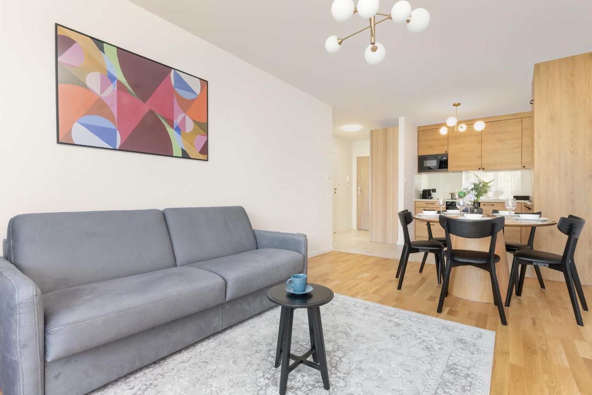 Stylowy Apartament W Gdansku Parking & Ekspres Do Kawy By Noclegi Renters Bagian luar foto